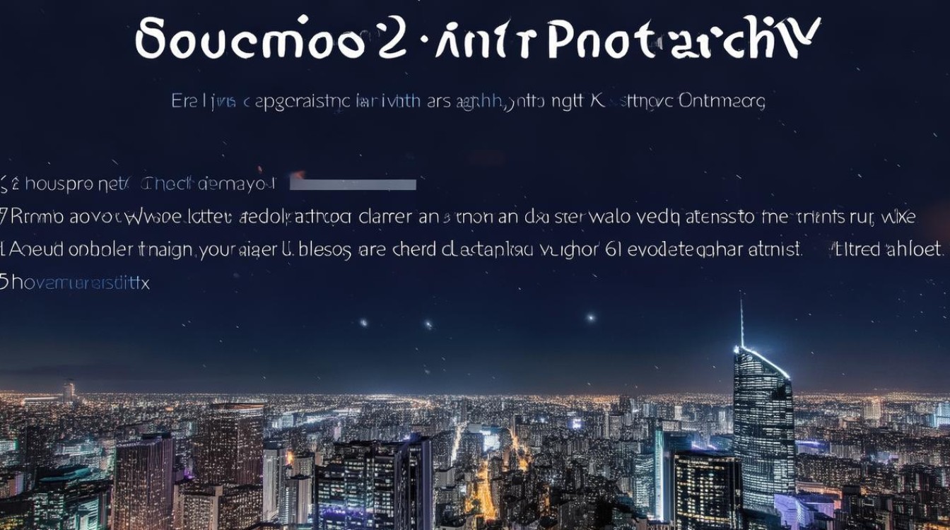 vivos6相机夜景拍摄怎么设置