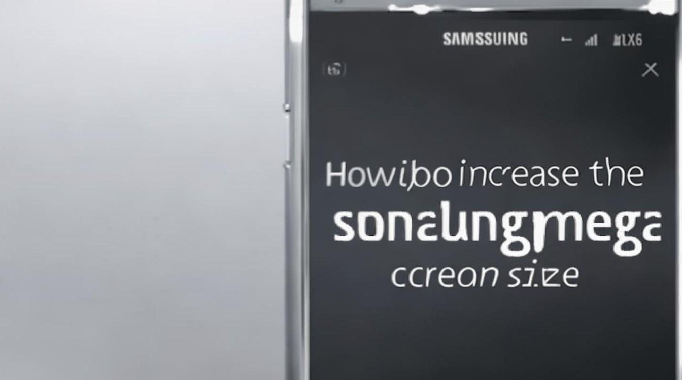 三星mega屏幕变大怎么