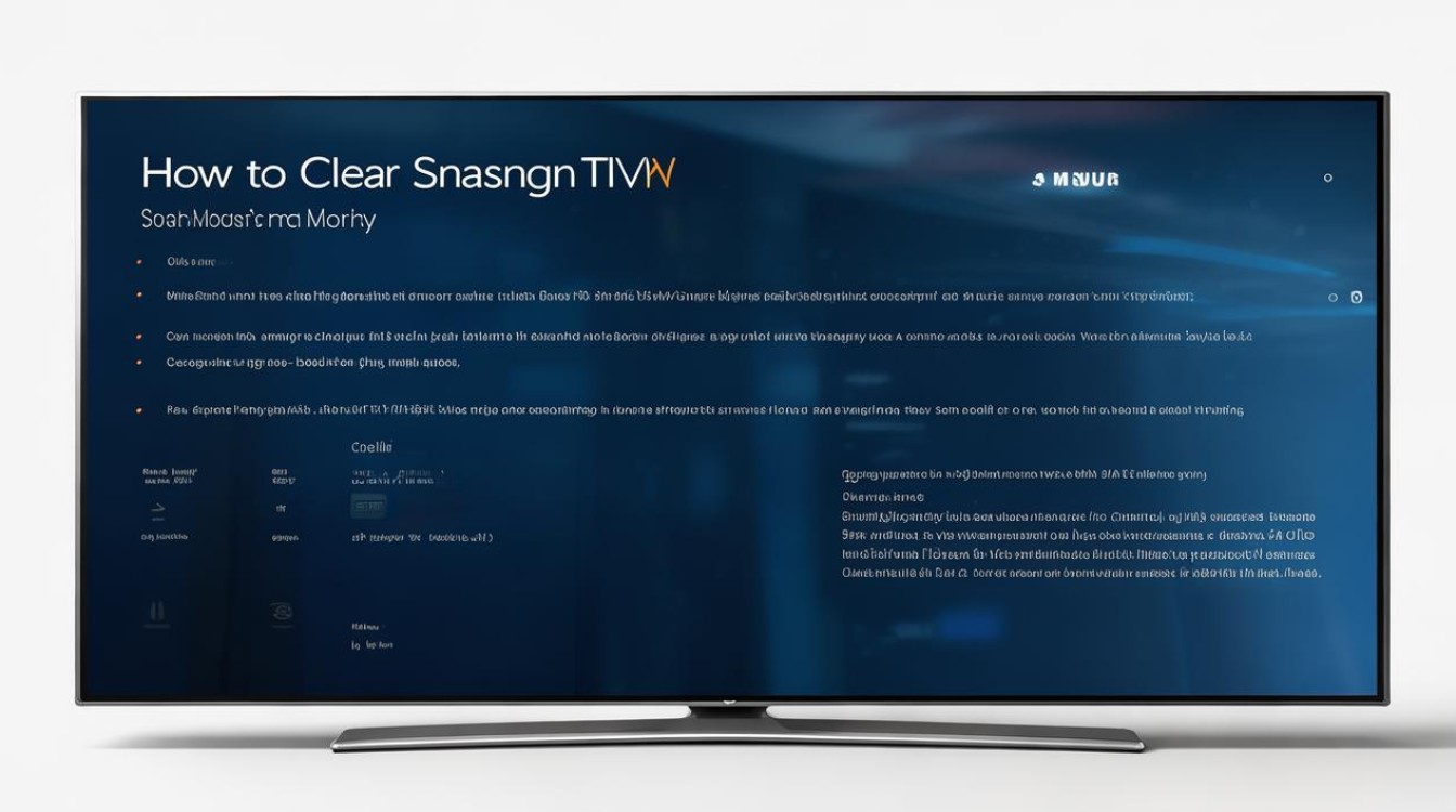 怎么清理三星电视内存清理