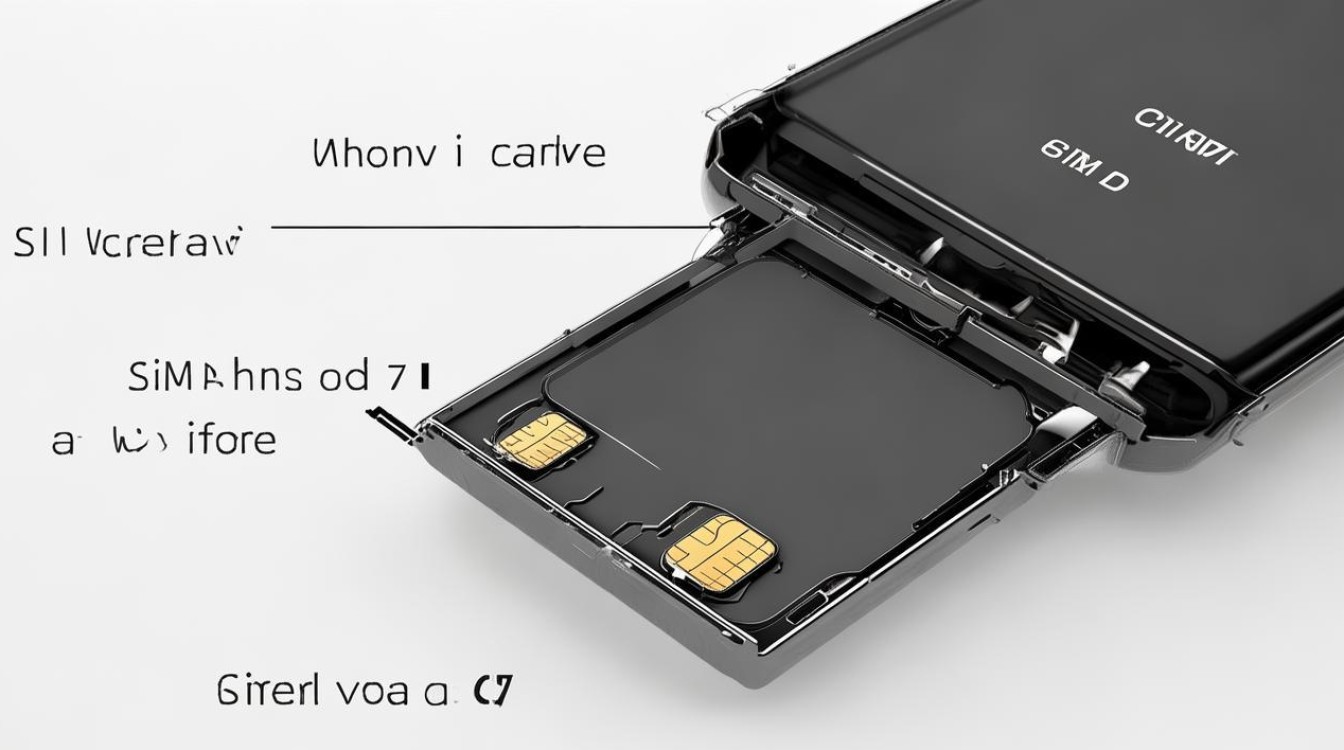 华为7i怎么上sim卡