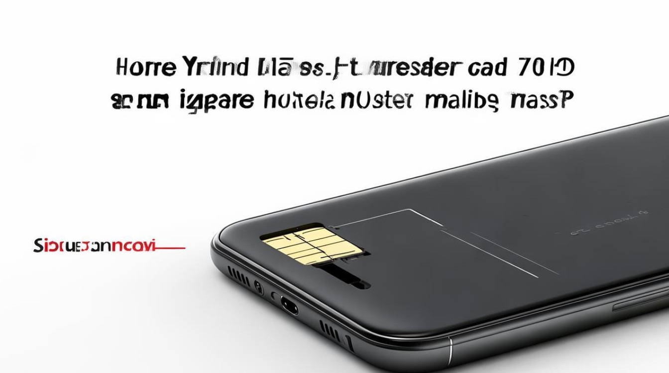 华为7i怎么上sim卡