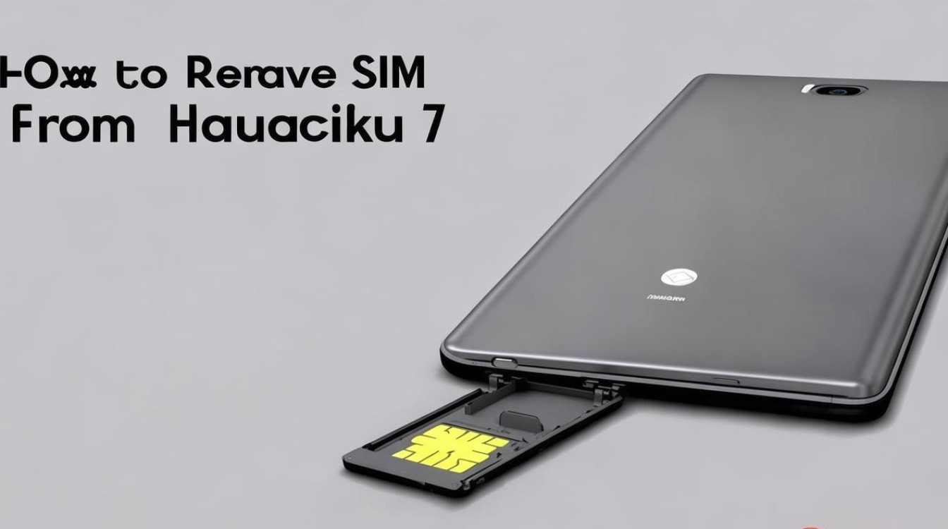 华为mate7怎么取卡