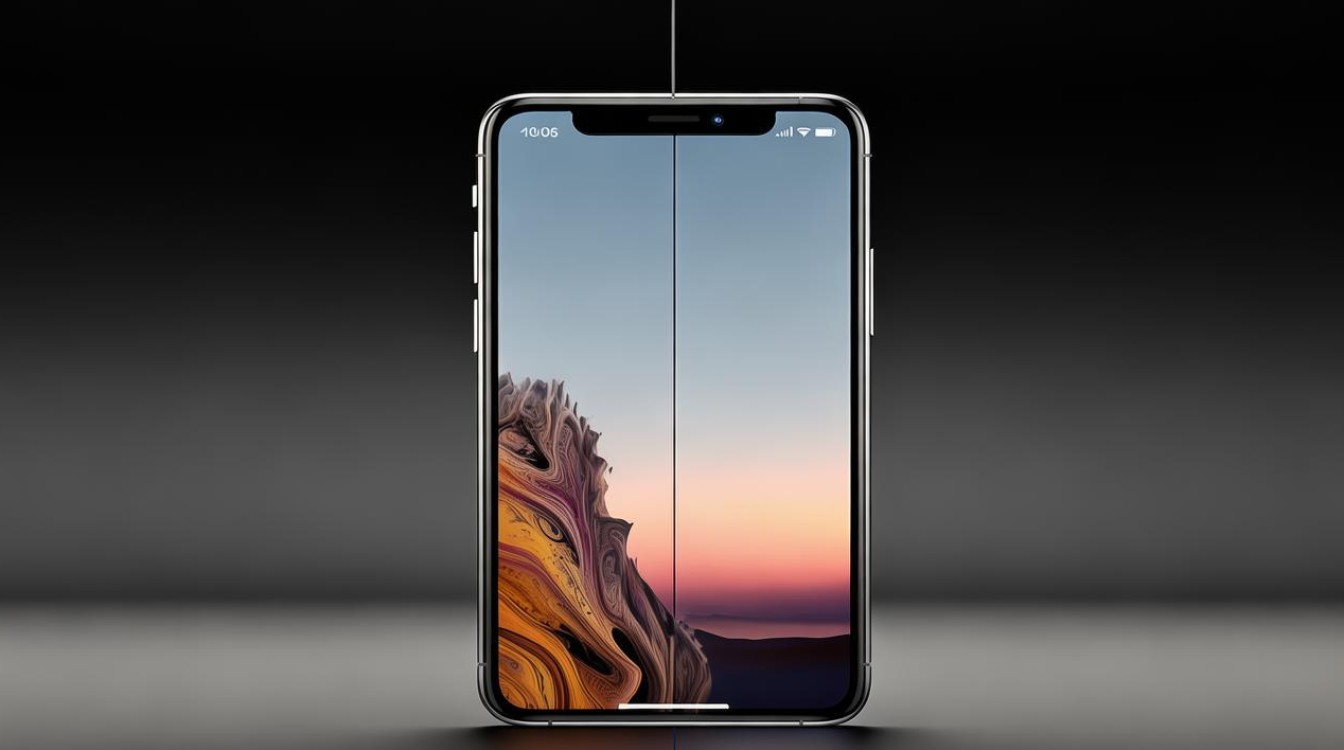 苹果xsmax全屏一条线怎么隐藏