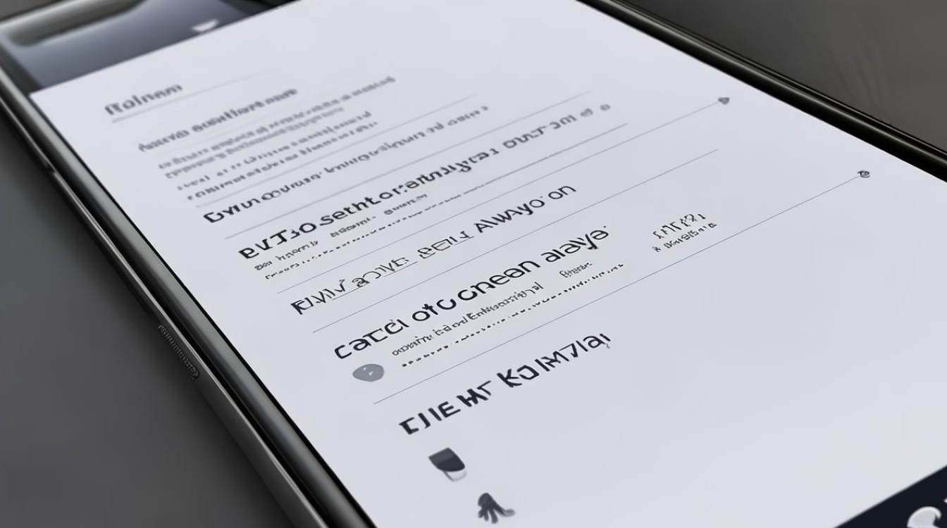 红米k70如何设置屏幕常亮