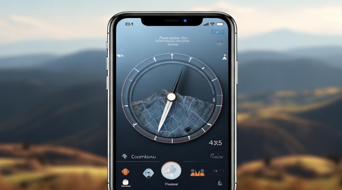 苹果指南针怎么把海拔变成米