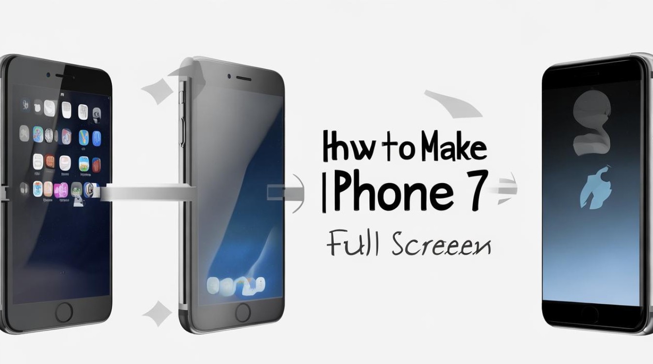怎么将苹果7改为全面屏
