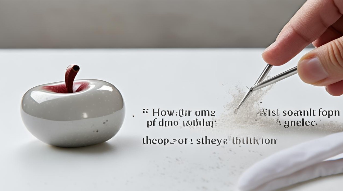 苹果怎么清理静音键灰尘