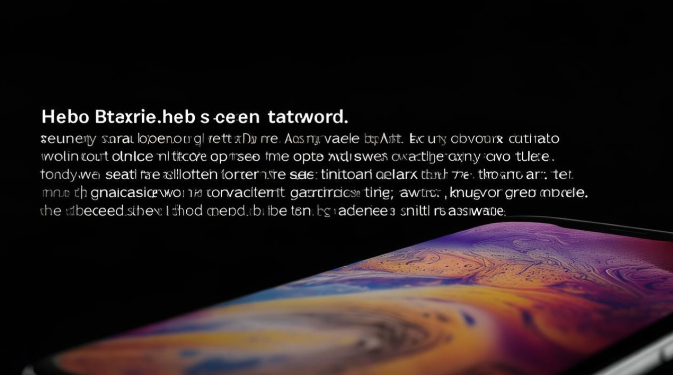 苹果xsmax屏幕密码忘记了怎么办