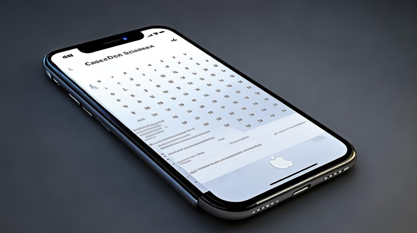 苹果怎么在主界面显示日历