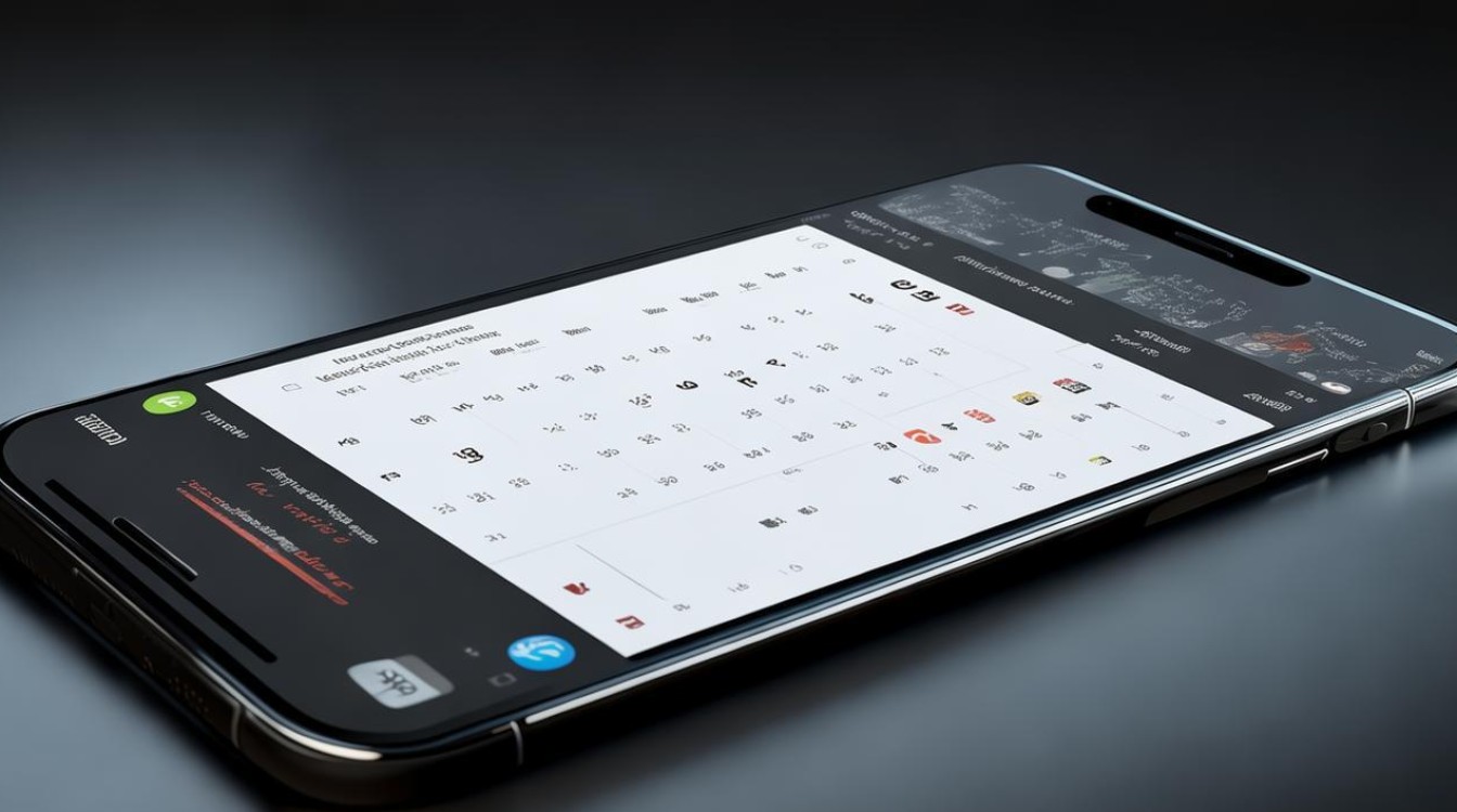 苹果怎么在主界面显示日历