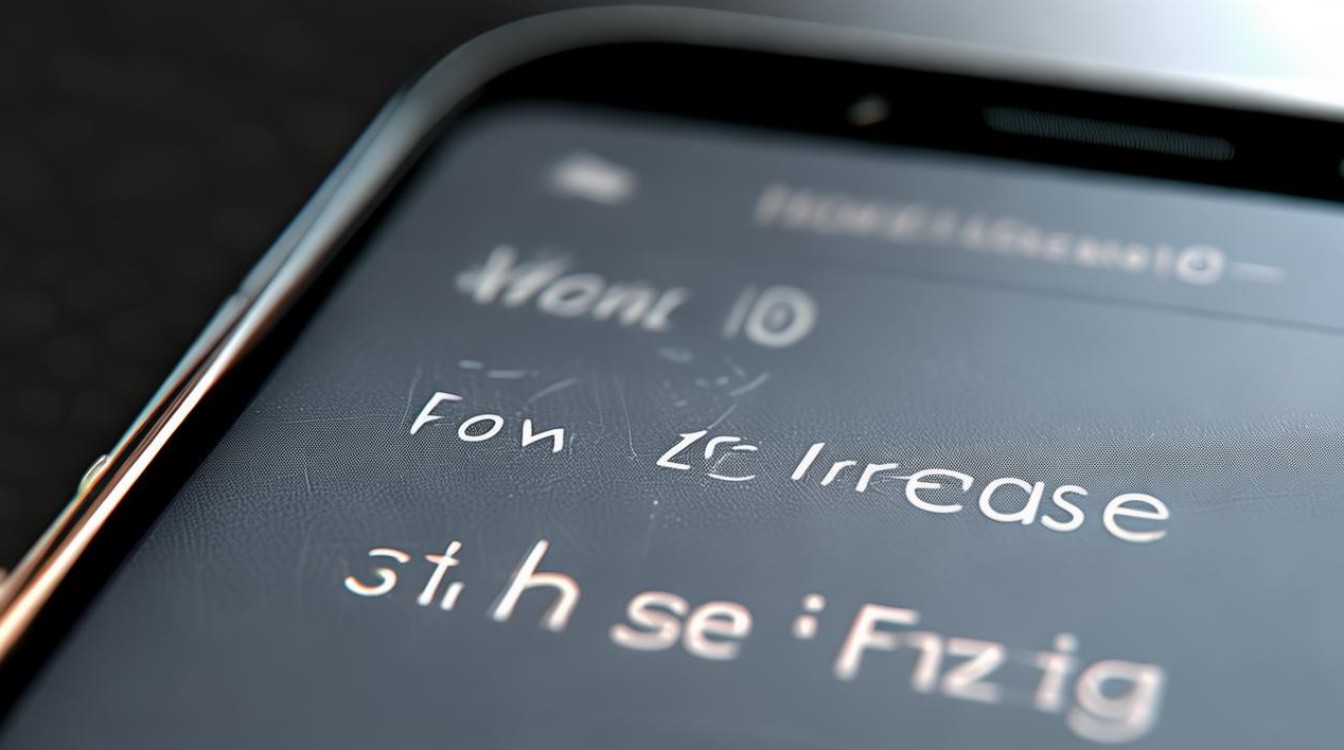 华为手机字怎么调大