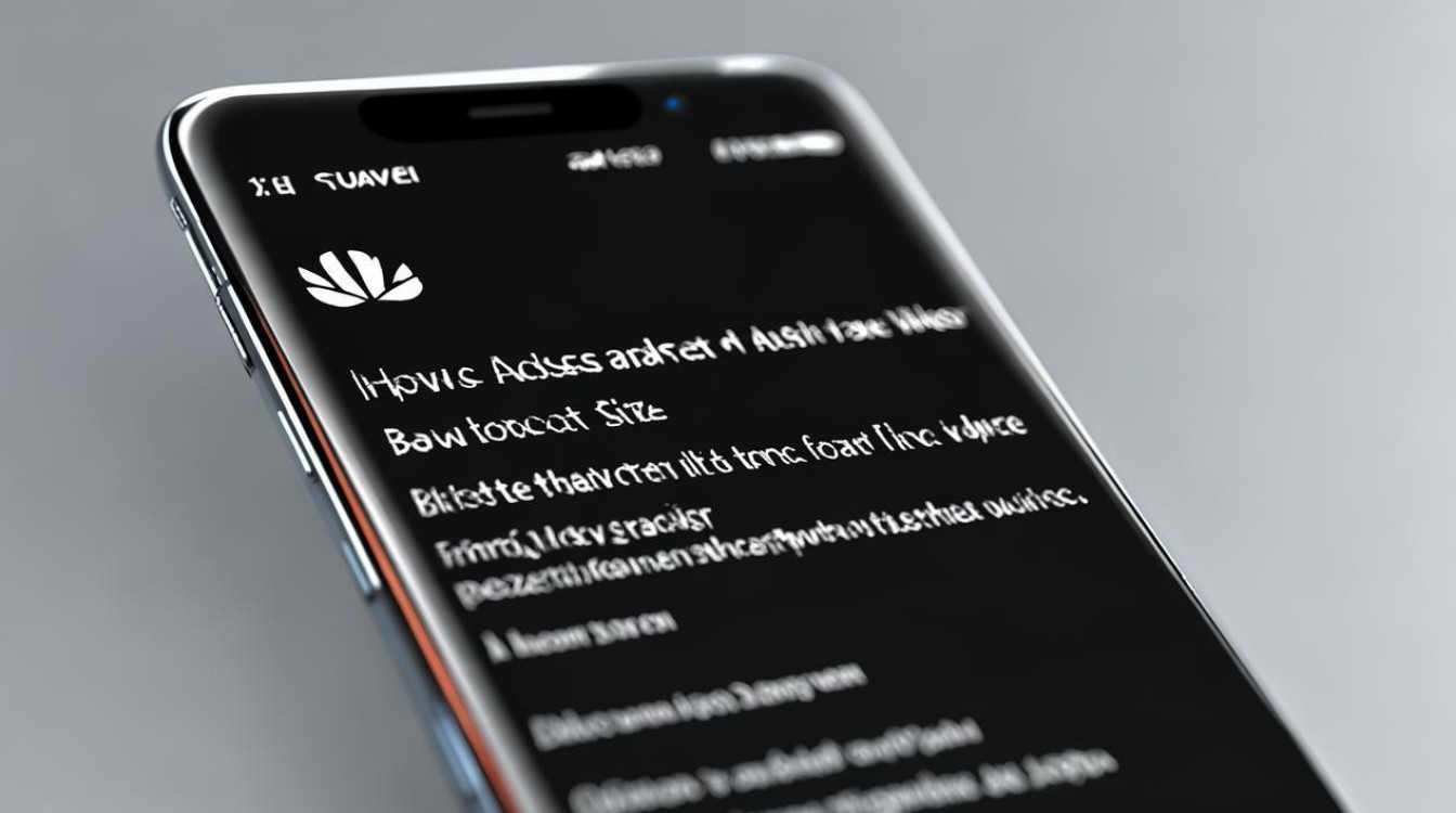 华为手机字怎么调大