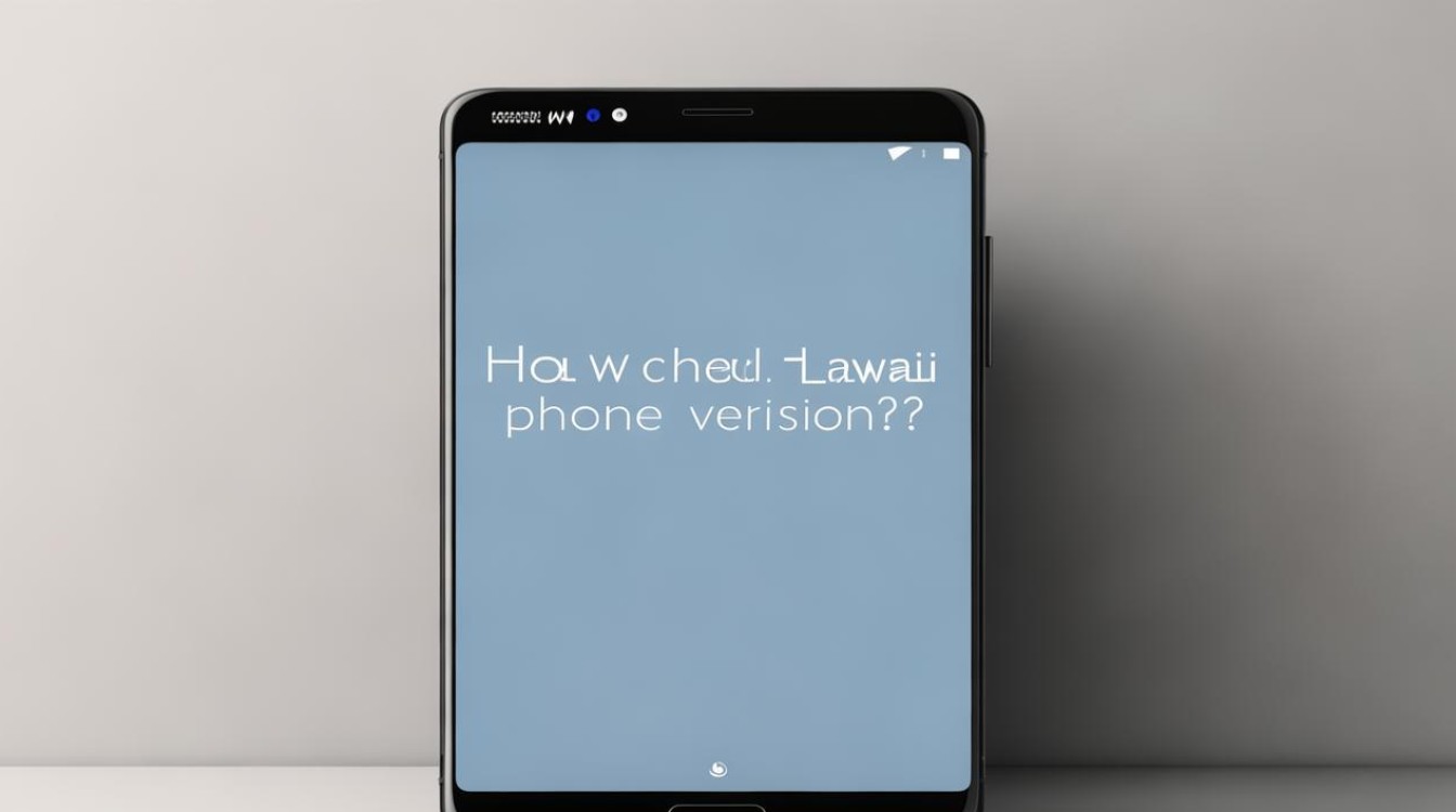 华为手机怎么查版本