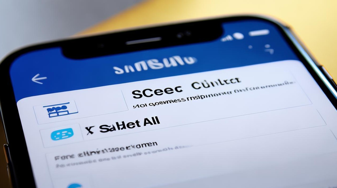 三星通讯录怎么全选