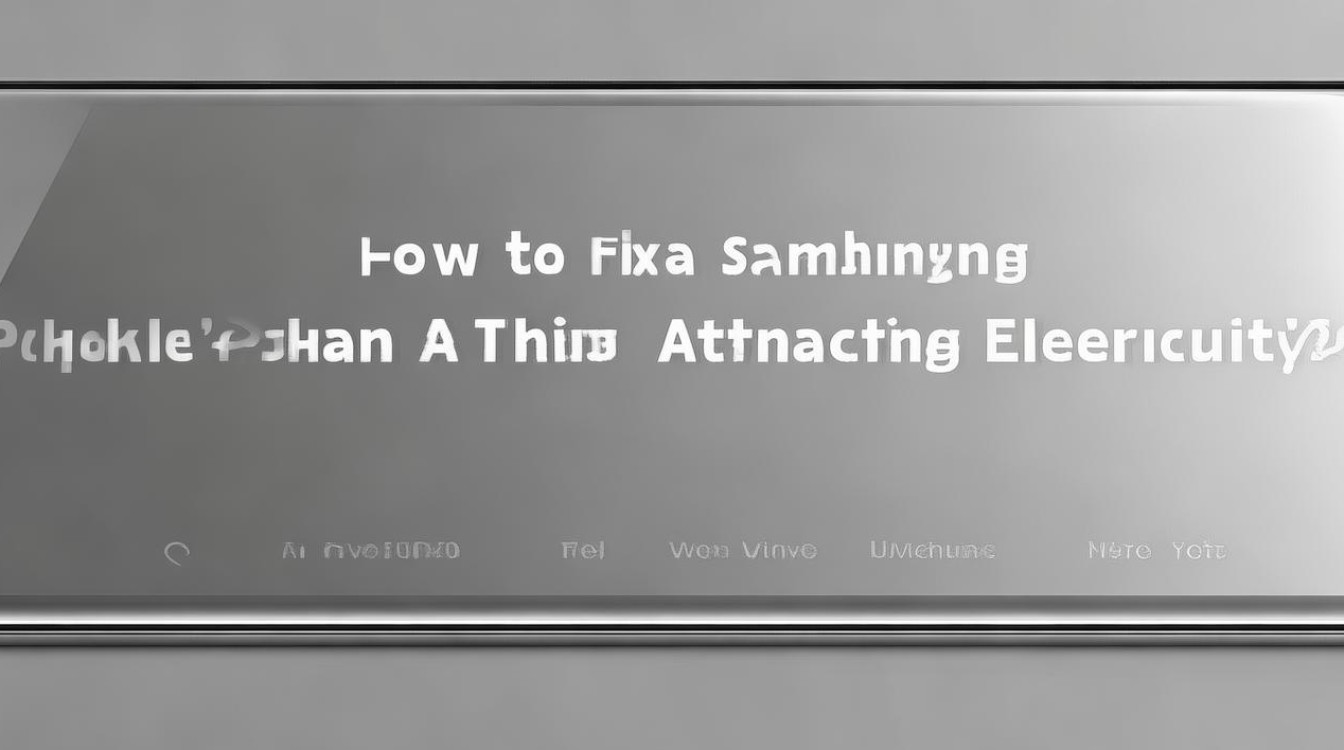 三星手机吸电怎么办