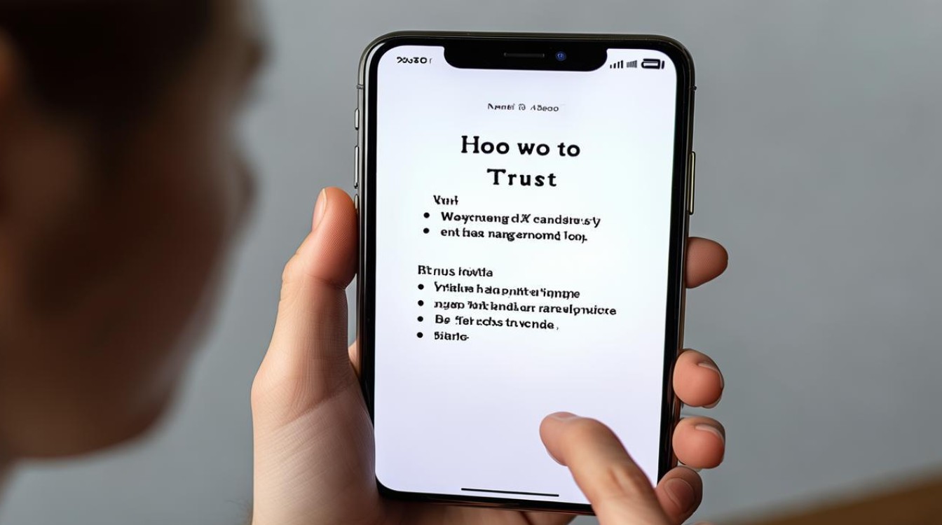 苹果手机怎么解除信任