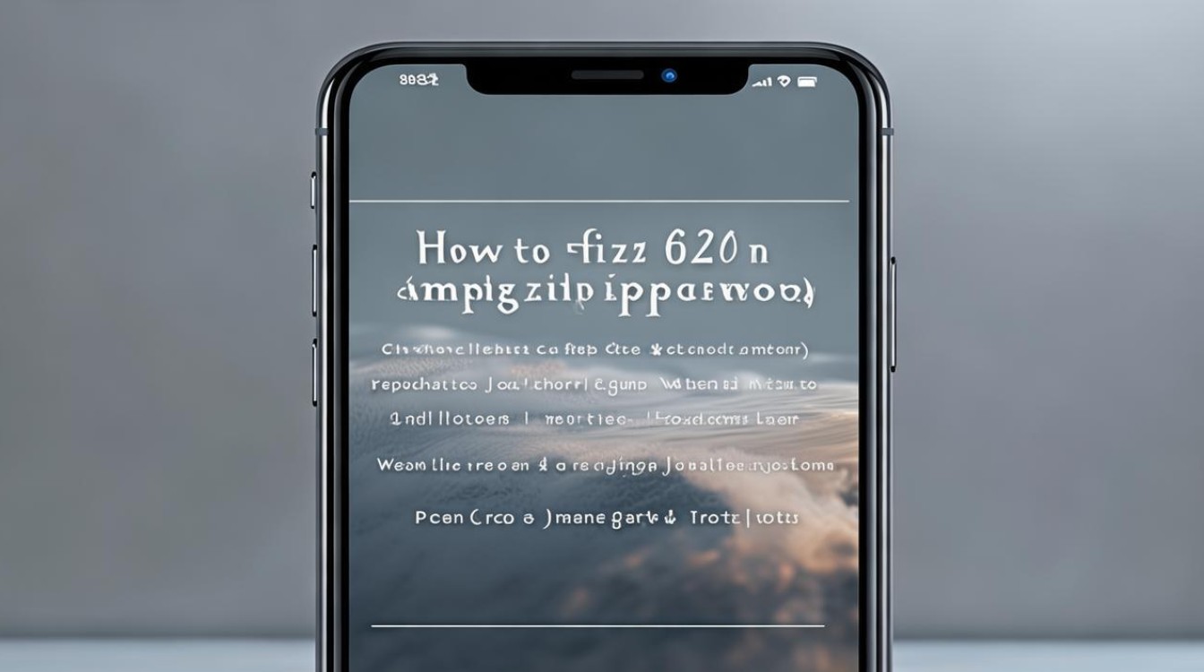 苹果手机冻屏怎么办
