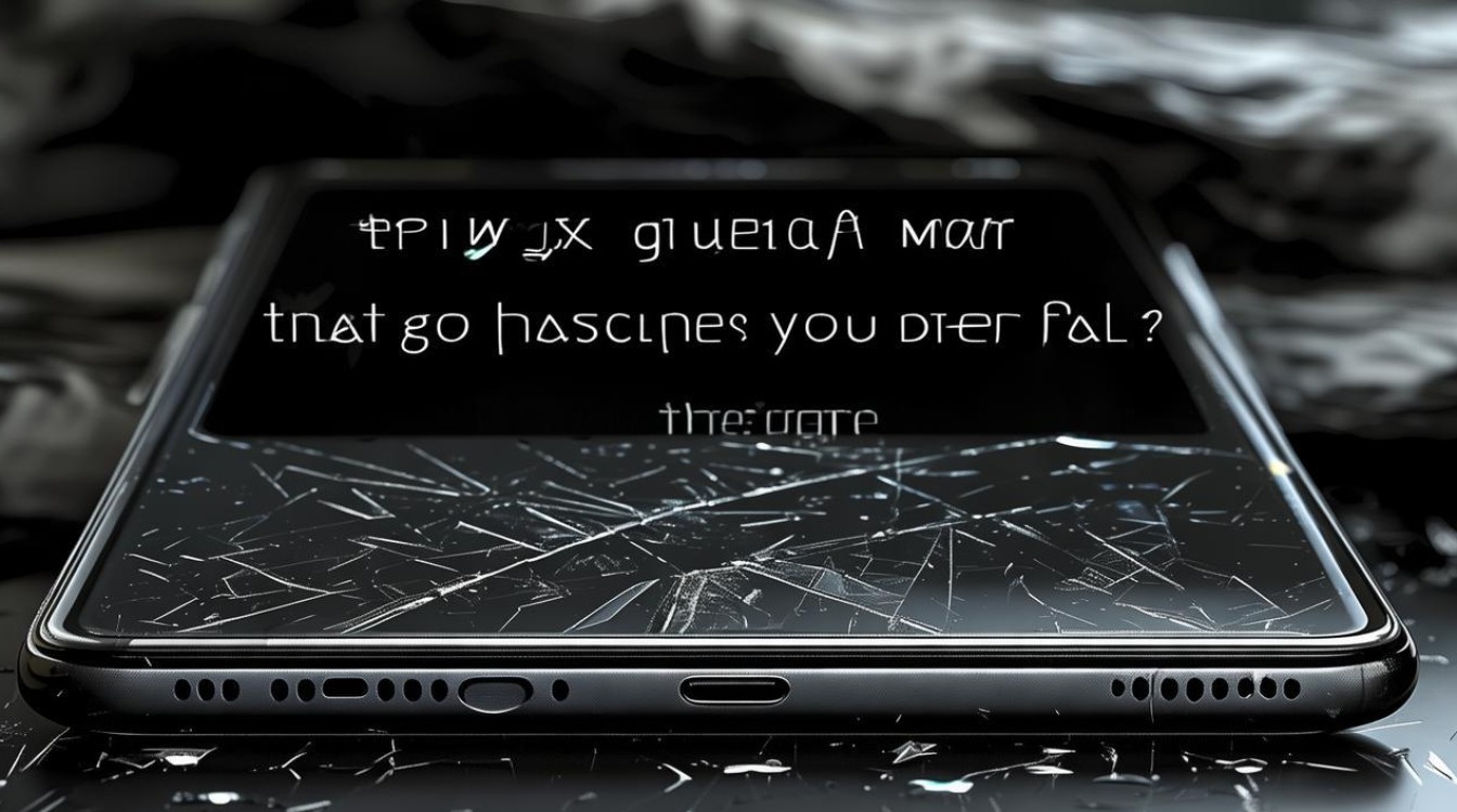 华为手机摔一下黑屏了怎么办