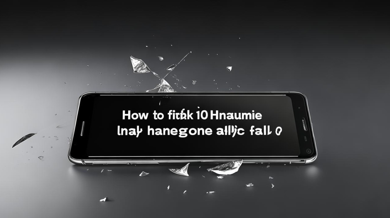 华为手机摔一下黑屏了怎么办