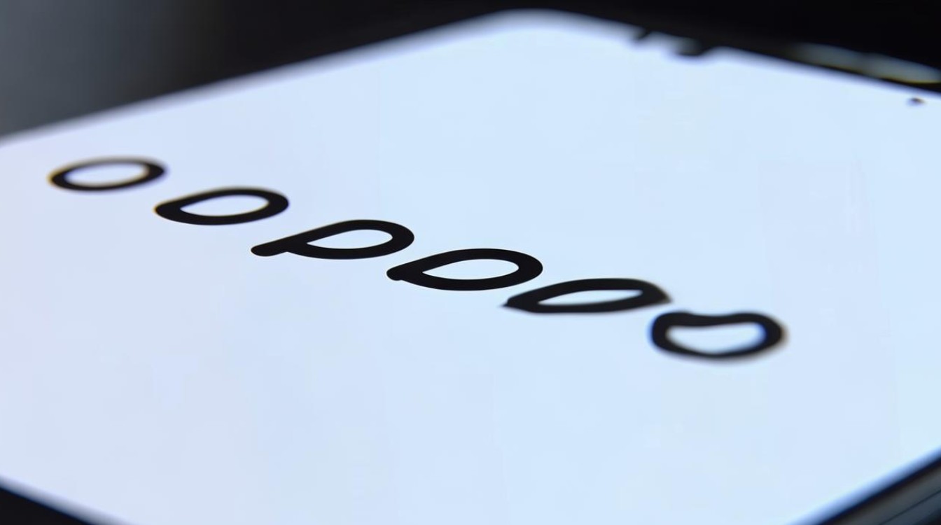 oppo手机怎么屏幕上出现oppo字样