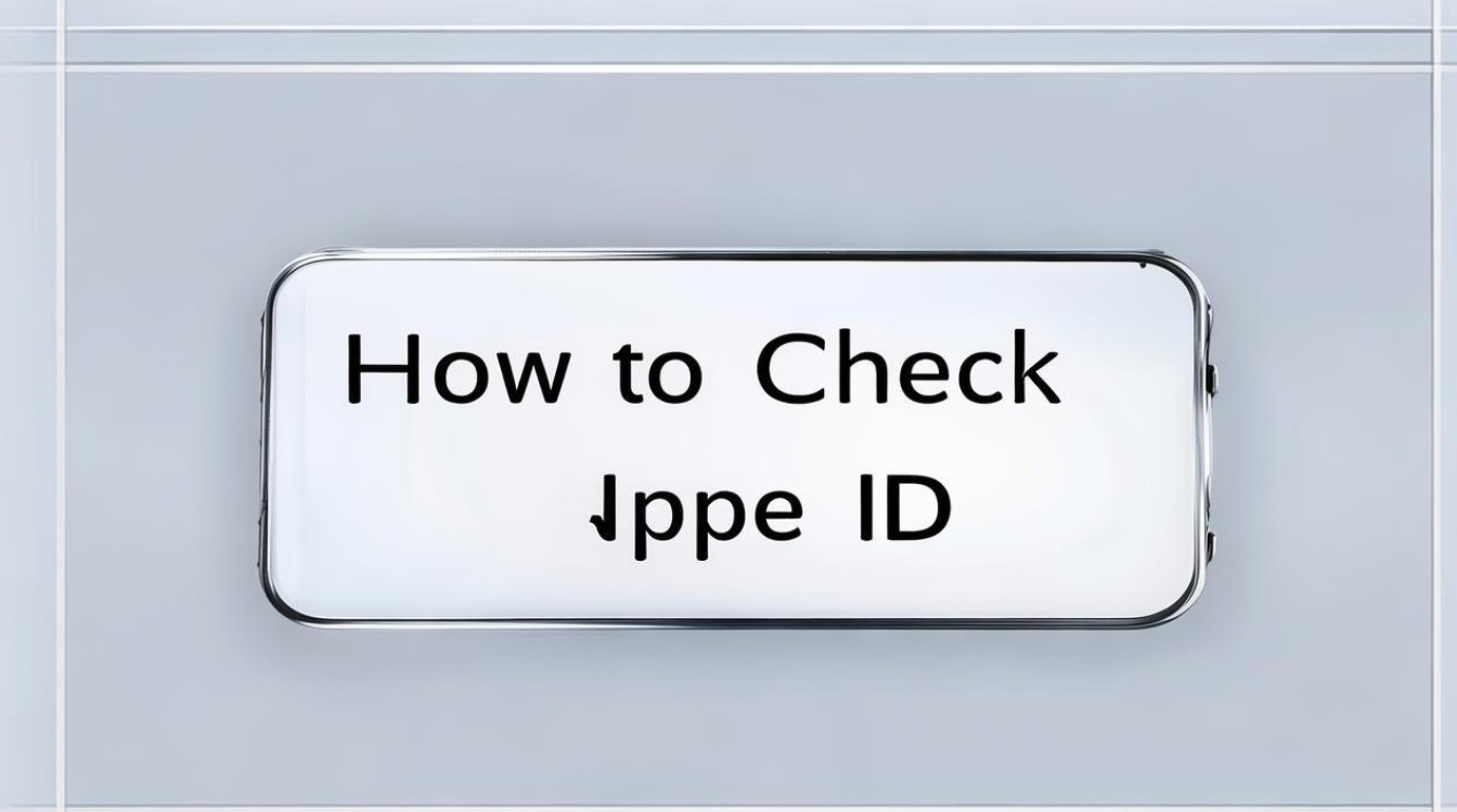 苹果的id怎么查询
