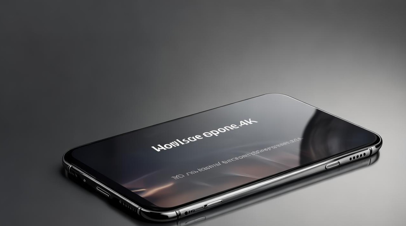 苹果se4k怎么打开