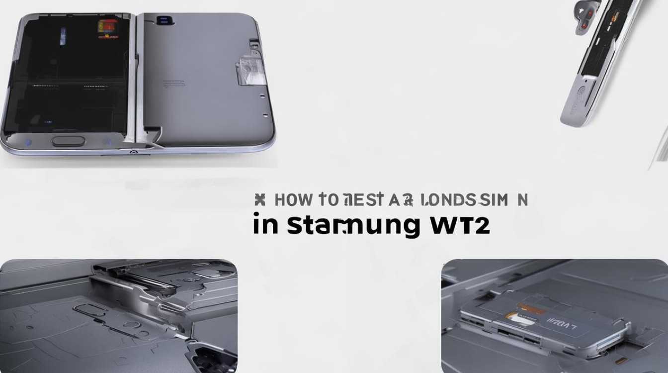 三星w2017怎么装卡