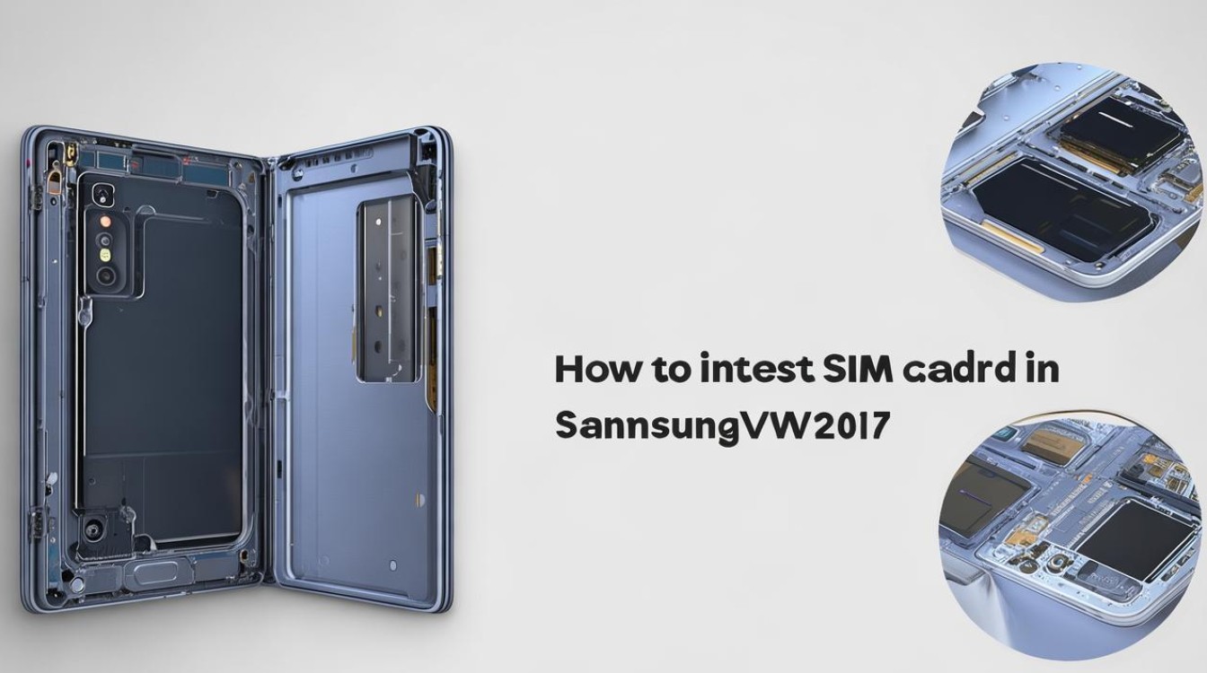 三星w2017怎么装卡