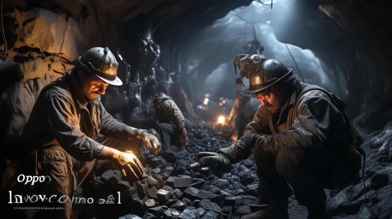oppo怎么挖煤