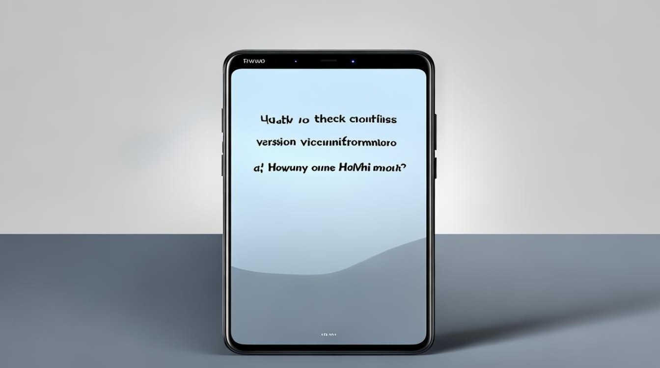 华为手机怎么查版本信息