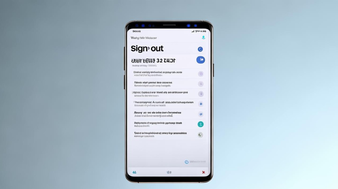 三星s8怎么退出账户