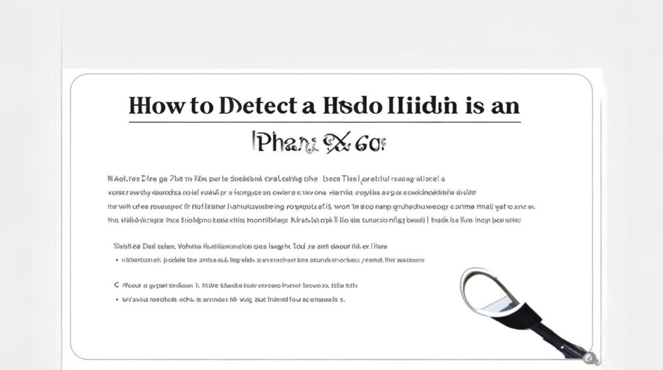 怎么检测苹果xsmax有没有暗病