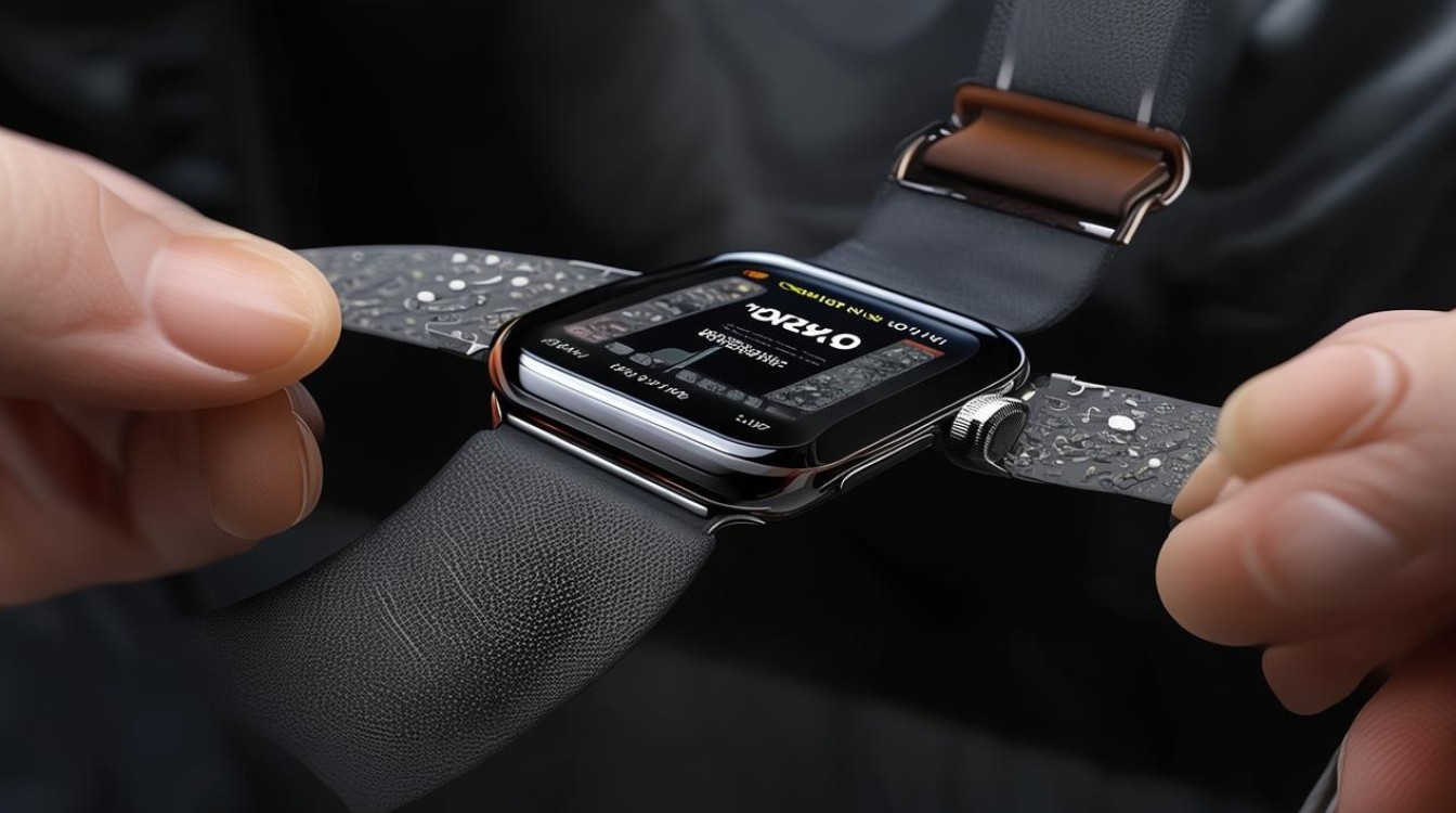 苹果手表的手表带怎么换