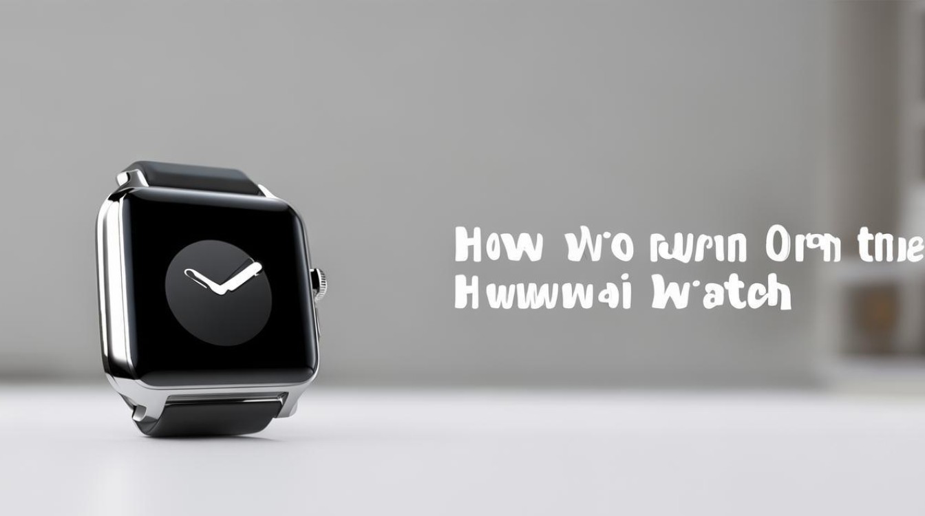 华为手表watch怎么开机