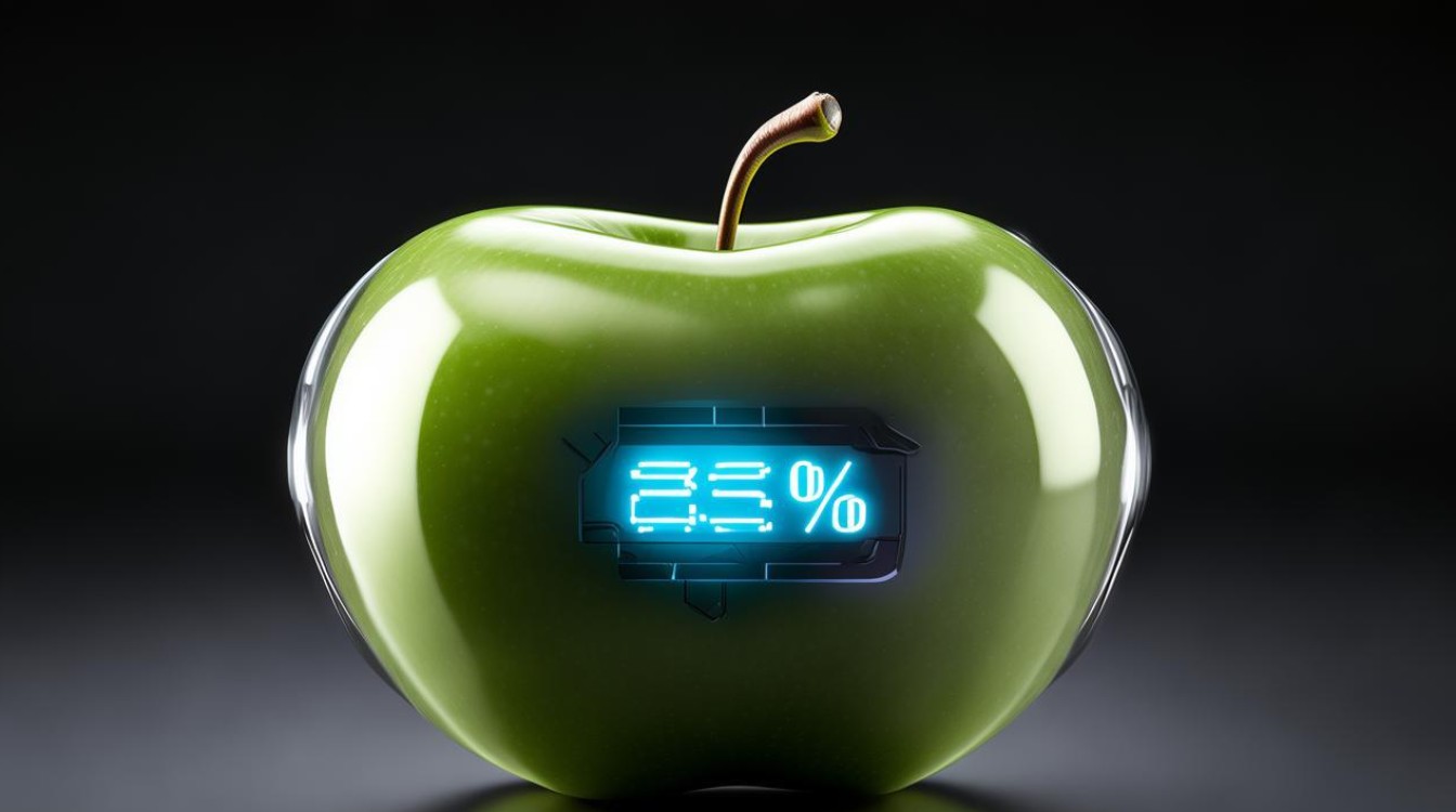 苹果上怎么显示电量百分比