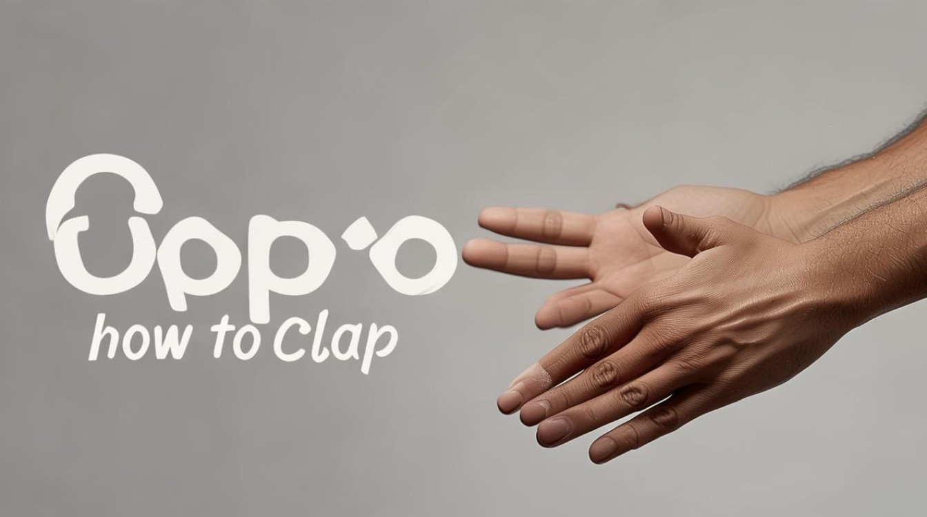 oppo怎么拍手
