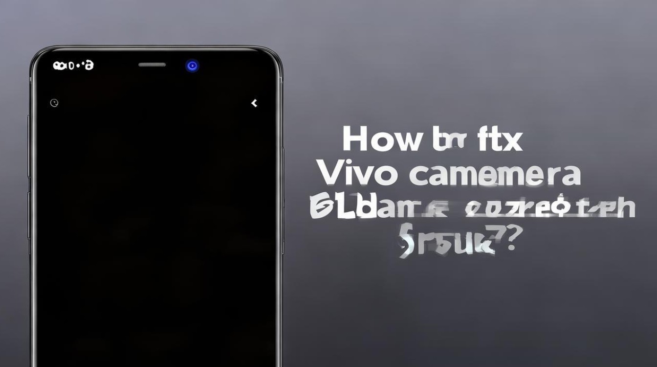 vivo手机相机打开黑屏怎么办