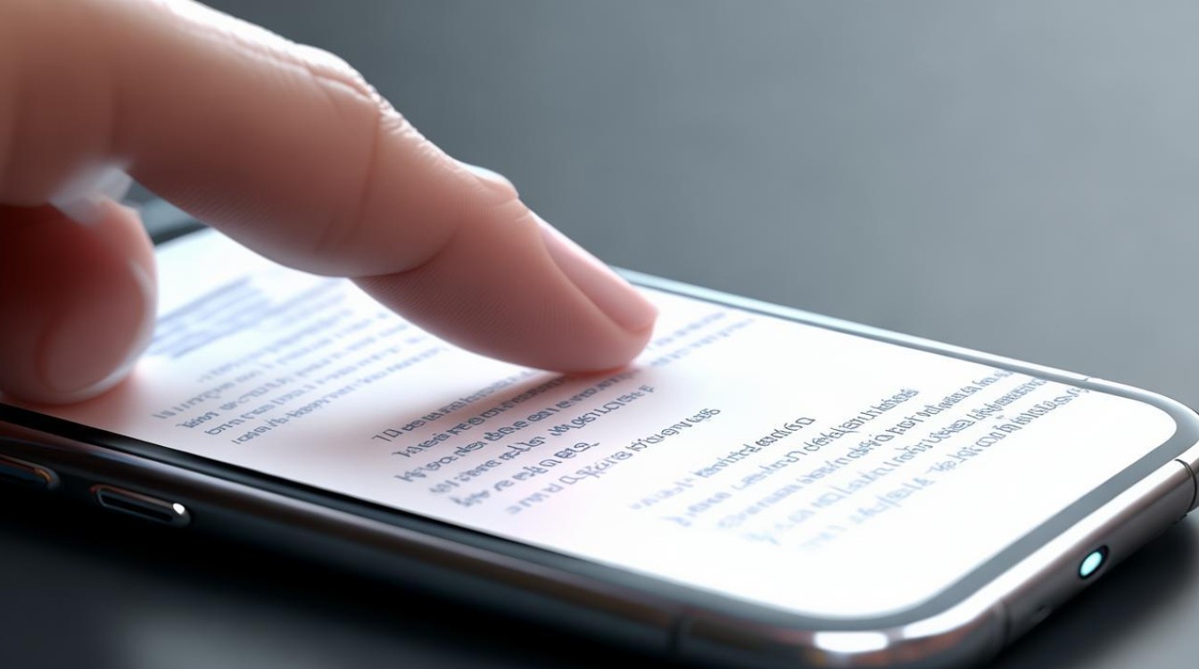 苹果手机按住文字怎么读