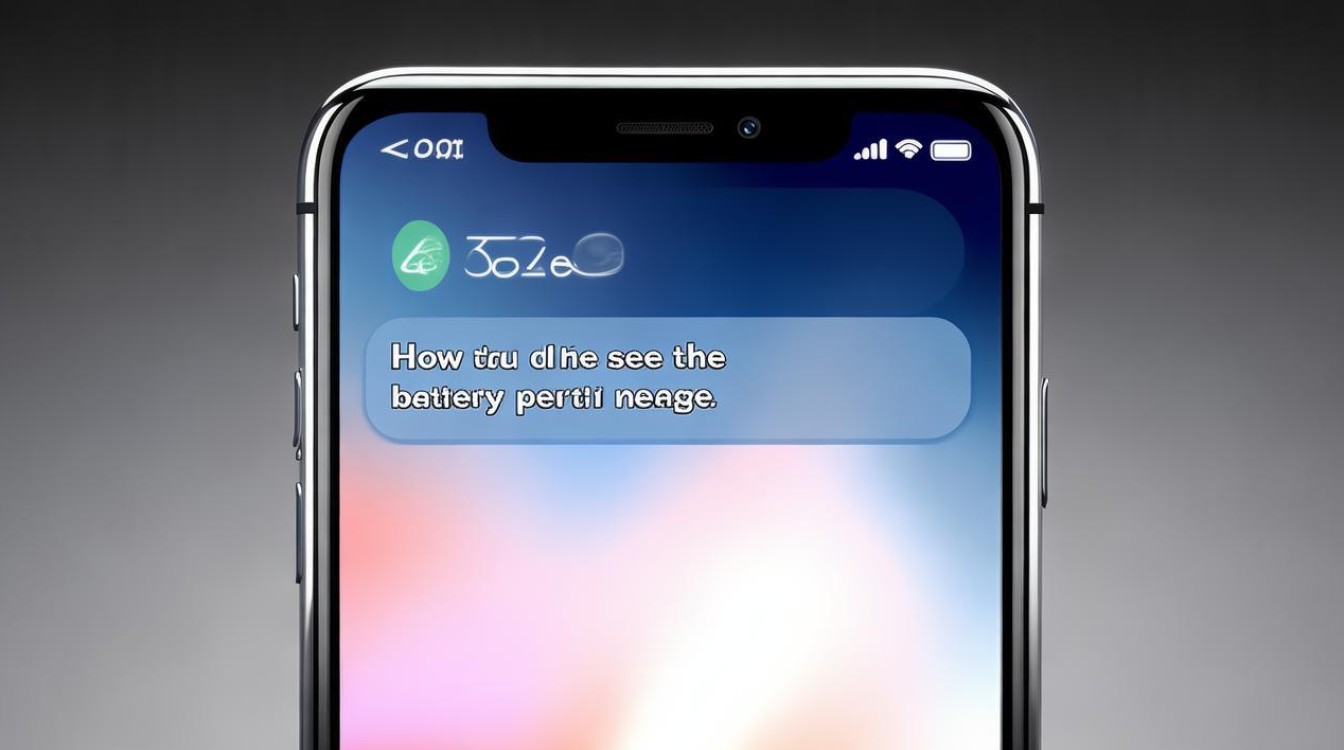 苹果x怎么才能看到电亮