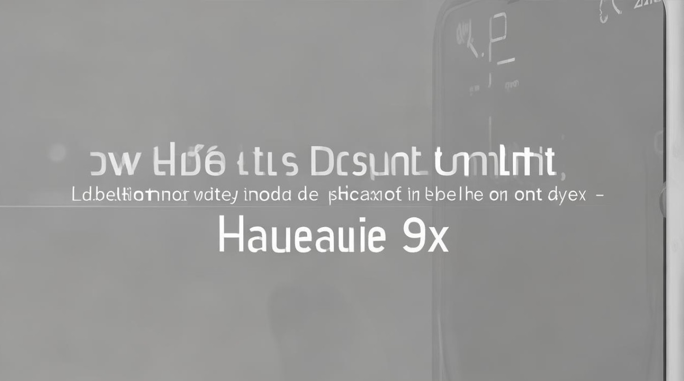 华为荣耀9x流量限额怎么关闭