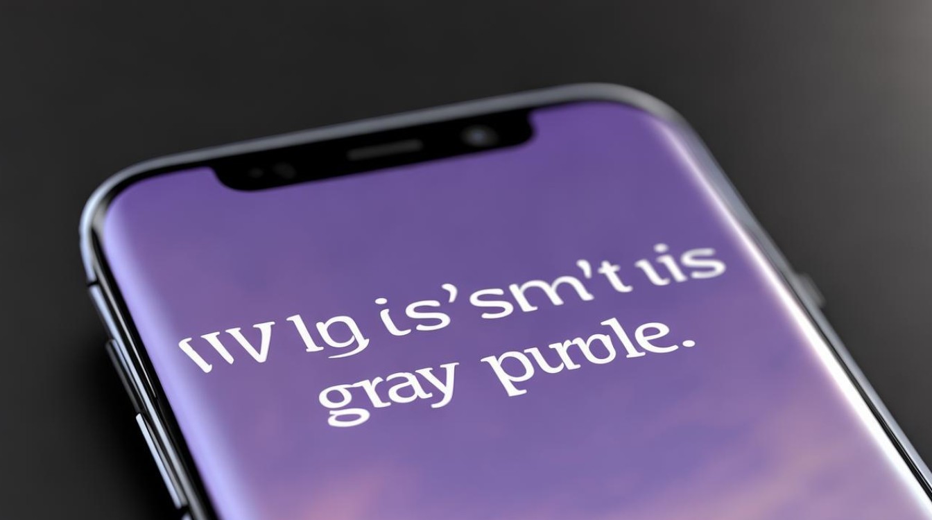 三星s8灰色怎么不紫