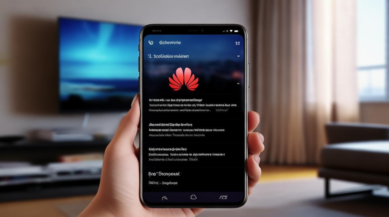 华为手机电视怎么投屏到电视