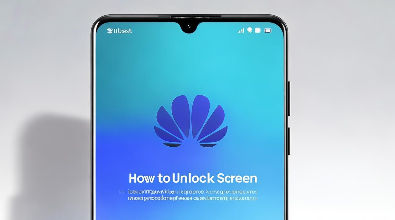 华为p30屏锁住了怎么解锁