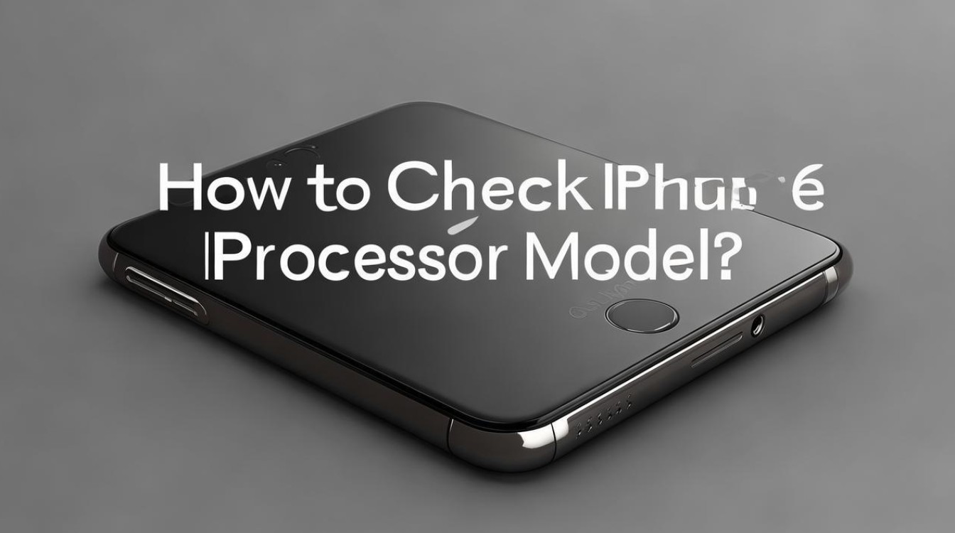 怎么看苹果6手机处理器型号