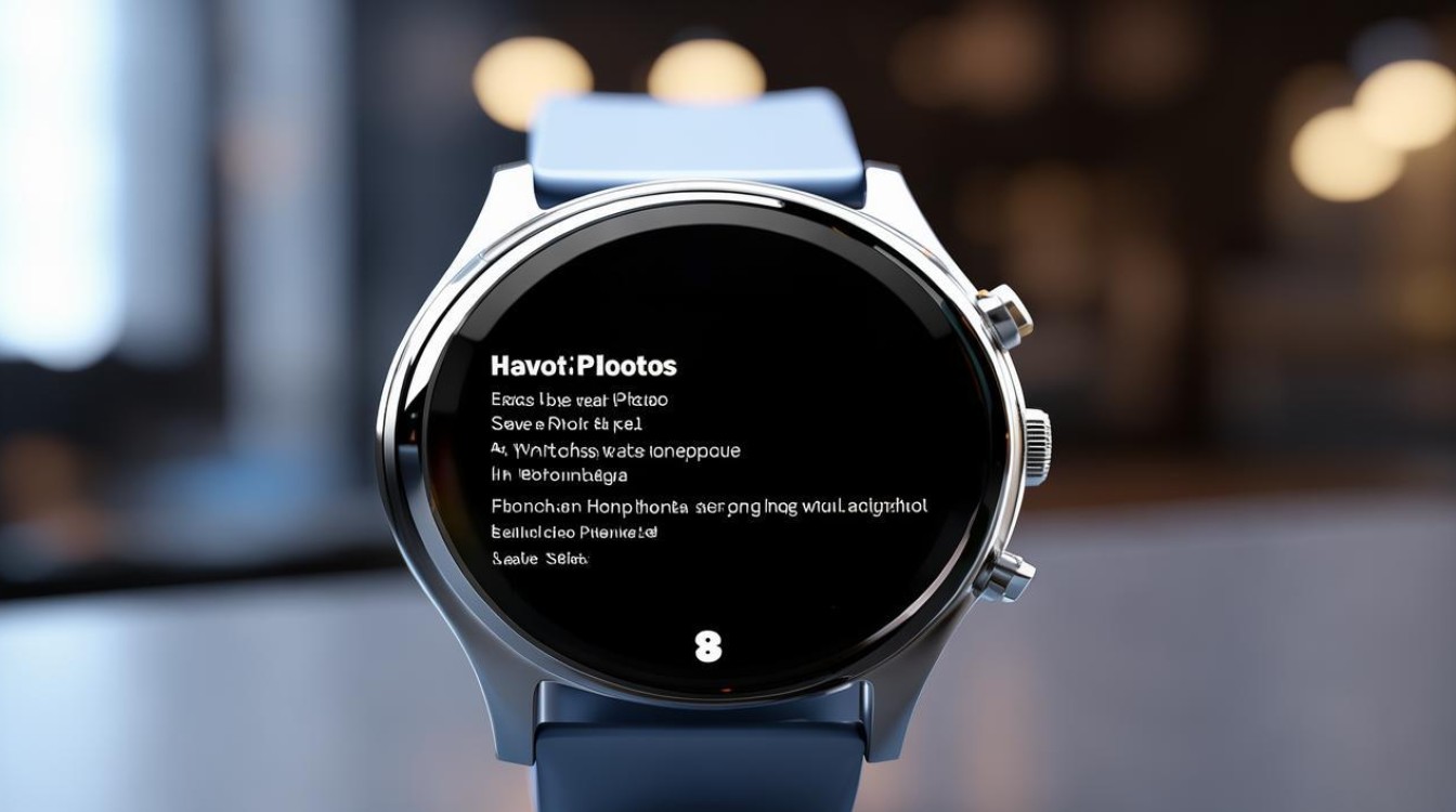 华为watch2怎么存照片