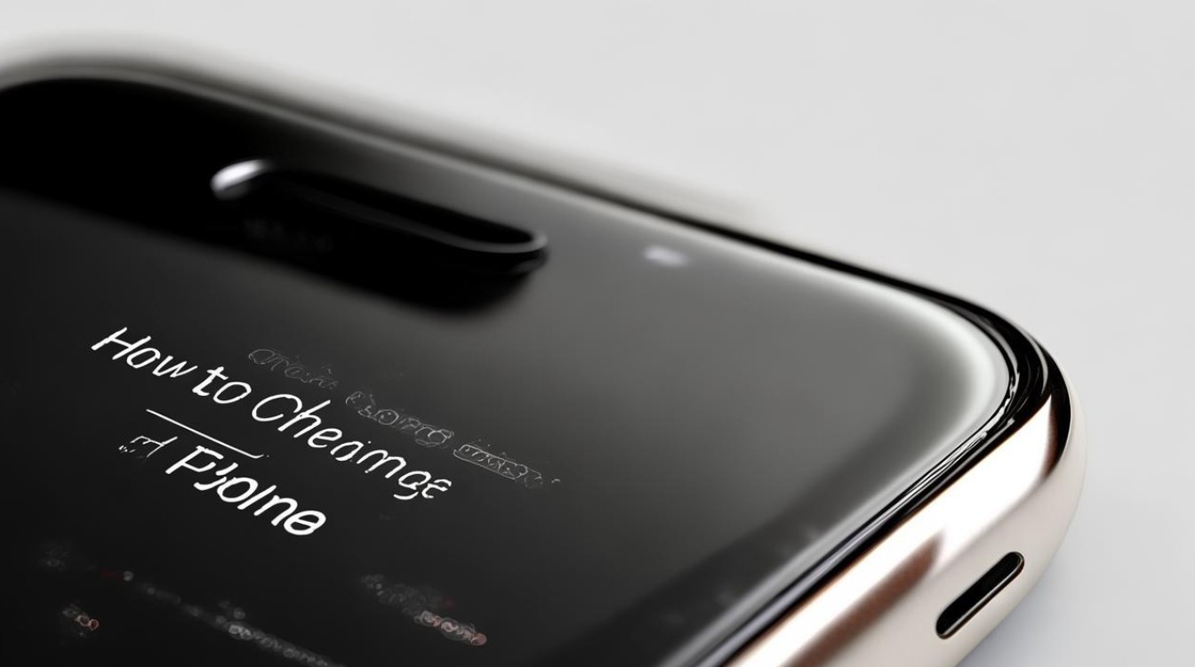 怎么更改苹果手机顶部