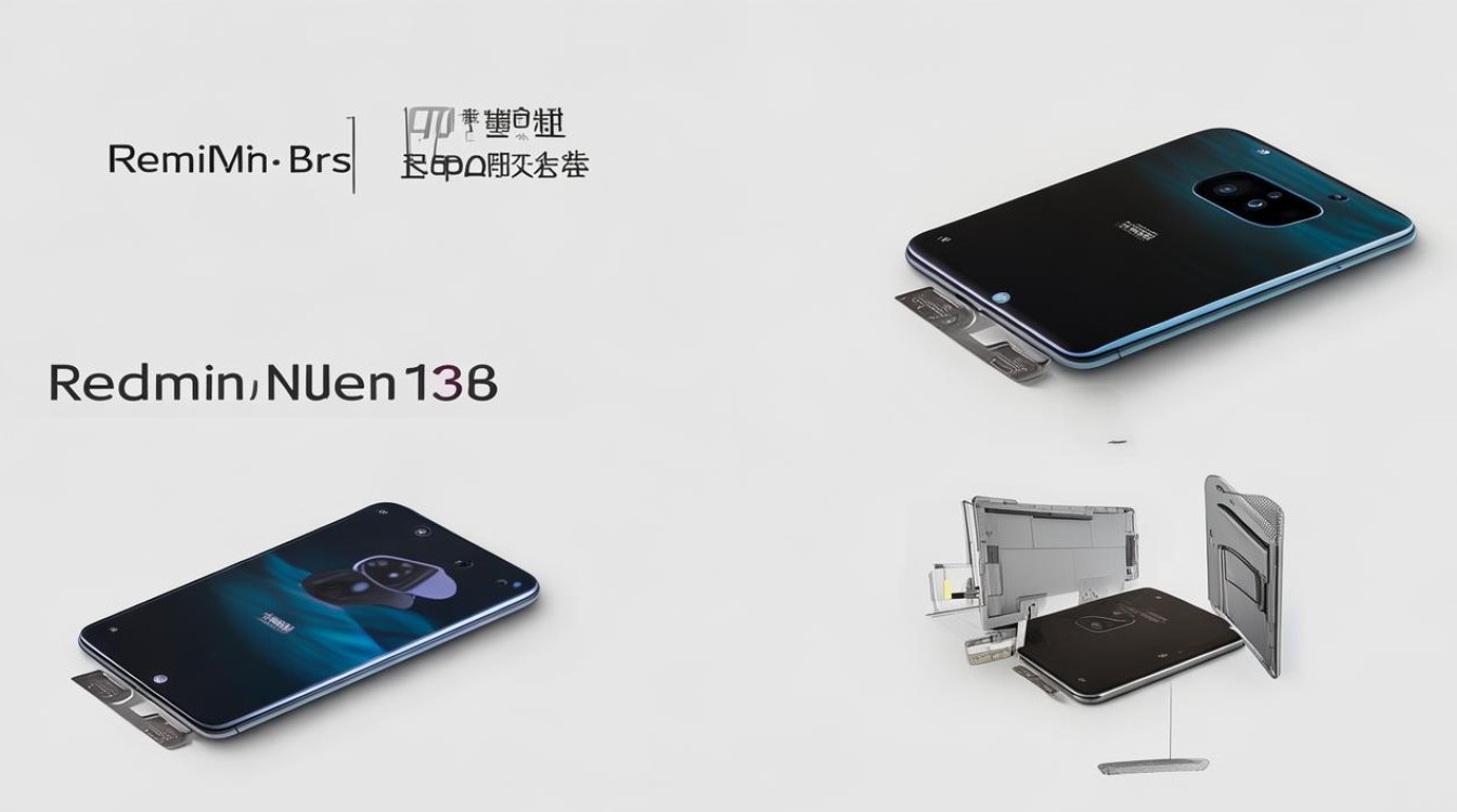 RedmiNote13怎么插双卡