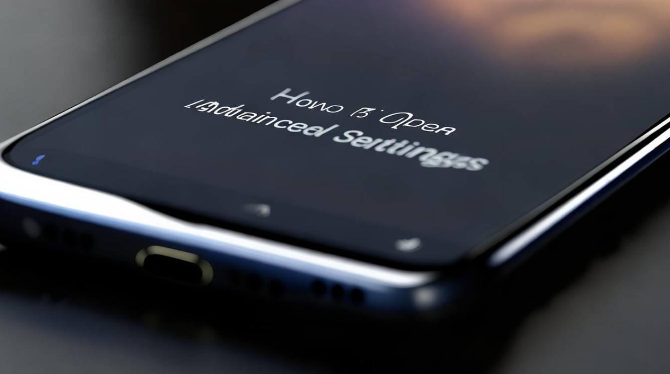 华为8怎么打开高级设置