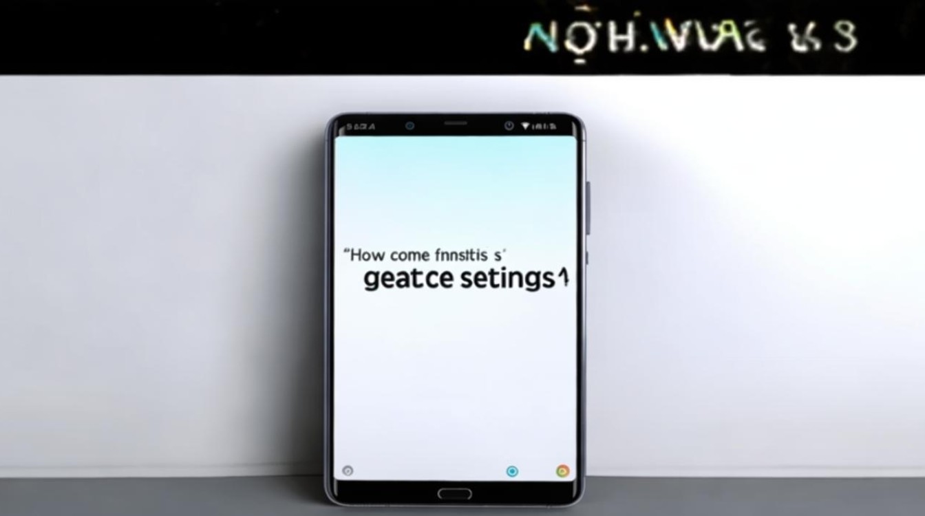 华为NOVA6怎么没有手势设置