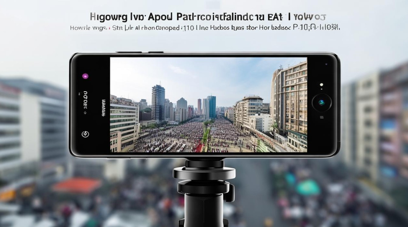 华为p10手机怎么拍全景